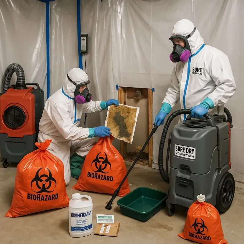 Contaminated Water Handling Protocols process in Saint Paul, MO
